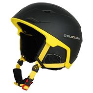 Blizzard Double ski helmet 60-62 Black Matt/Neon Yellow - Ski Helmet