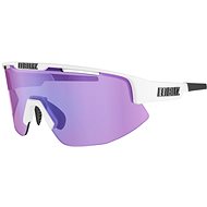 BLIZ MATRIX Matt White Brown w Purple Multi - Cycling Glasses