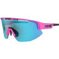 BLIZ MATRIX Shiny Pink Brown w Blue Multi - Cycling Glasses