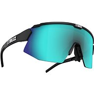 BLIZ BREEZE Matt Black Brown in Blue Multi + Orange Cat.3 + Cat 2 - Cycling Glasses