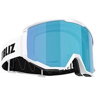 Bliz SPARK White in Smoke in Blue Multi Cat.3 - Ski Goggles