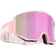 Bliz SPARK Powder Pink in Smoke in Pink Multi Cat.3 - Ski Goggles