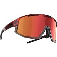 Bliz Fusion Transparent Red Brown w Red Multi Cat.3 - Cycling Glasses