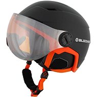 Blizzard ski helmet Double Visor BL/OR 60-63 - Ski Helmet