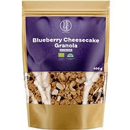 BrainMax Pure Blueberry Cheesecake Granola, Čučoriedky a Biela čokoláda, BIO, 400 g - Granola