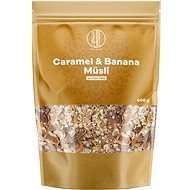 BrainMax Pure Muesli, Caramel and Banana, 400 g - Muesli