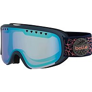 Bolle Scarlett - Matte Navy Rose Diamond - Polarized Aurora - Ski Goggles