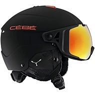 Cébé Element Visor - Matt Black Red size 56 - 59 cm - Ski Helmet