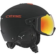 Cébé Element Visor, Matt Black Red veľkosť 59 až 61 cm - Lyžiarska prilba