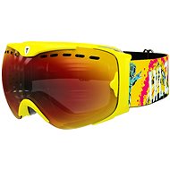 Dr.Zipe Guard - Yellow - Smoke w Red Multi + Yellow - Ski Goggles