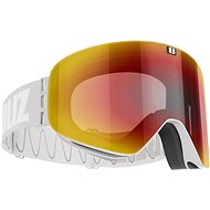 Bliz Flow-Light Gray-Brown W Red Multi + Pink - Ski Goggles