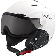 Bolle Backline Visor Premium-Soft White &amp; Black - Ski Helmet