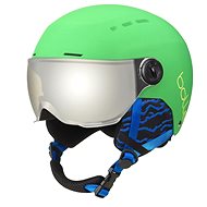 Bolle Quiz Visor-Matte Green - Ski Helmet