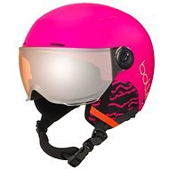 Bolle Quiz Visor - Matte Hot Pink - Ski Helmet