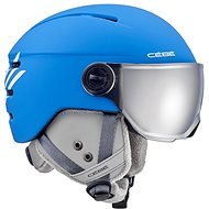 Cébé Fireball Junior-Matt Blue White - Ski Helmet