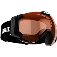 BLIZ CARVER SR Black Orange Cat.2 - Ski Goggles