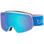 BOLLÉ NEVADA Matte White & Blue Aurora Cat.2 - Ski Goggles