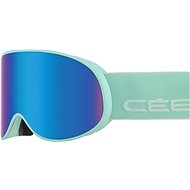 CÉBÉ ATTRACTION Matt Mint Brown Flash Blue/Amber Flash Mirror Cat.3 - Ski Goggles
