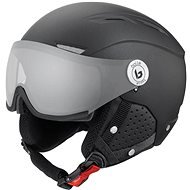 BOLLÉ BACKLINE VISOR PREMIUM Matte Galaxy Black W Photochromic Silver Lens Cat.1-2 56-58 - Ski Helmet