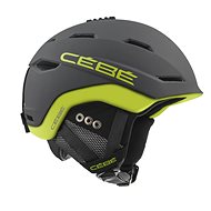 CÉBÉ VENTURE Matt Grey Lime 56-58 - Ski Helmet