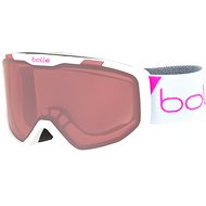 Bollé Rocket, Matte White/Race Vermillon - Ski Goggles
