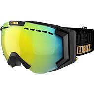 Bliz Carver SR, Matte Black, Orange w Gold Multi - Ski Goggles