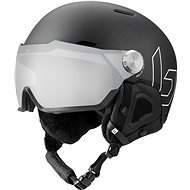 Bollé Might Visor Premium MIPS, Matte Black, Photochromic Silver Mirror Lens, Cat 1-2, size L (59-62 cm - Ski Helmet