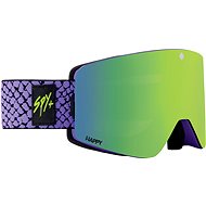 Spy MARAUDER Viper Purple Happy Bronze Green Spectra Mirror + Happy LL Persimmon Silver Spectra Mirr - Ski Goggles