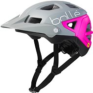 Bollé Trackdown Mips Matte Gray &amp; Neon Pink S 52-55 cm - Bike Helmet