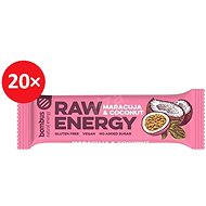 Bombus Raw Energy Maracuja&Coconut 20 x 50g - Raw Bar