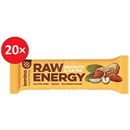 Bombus Raw Energy Peanuts & Dates 20 x 50g - Raw Bar