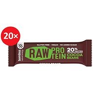 BOMBUS Raw Protein, Cocoa Beans, 50g, 20pcs - Raw Bar