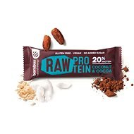 Bombus Nyers fehérje - Kókusz kakaó 50g 20db - Raw szelet