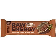 Bombus Raw Energy Cocoa & Cocoa beans 50 g - Raw tyčinka