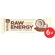 Bombus Raw Energy Coconut&Cocoa 6 x 50g - Raw Bar