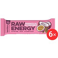 Bombus Raw Energy Maracuja&Coconut 6 x 50g - Raw Bar