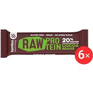 Bombus Raw Protein Cocoa beans 6 x 50g - Protein Bar