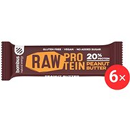 Bombus Raw Protein Peanut butter 6 x 50g - Protein Bar