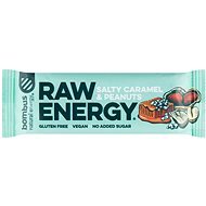Bombus Raw Energy ,Salty Caramel & Peanuts, 50g, 20pcs - Raw Bar