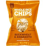 Bombus Buckwheat & Amaranth 60g Rice chips - Healthy Crisps
