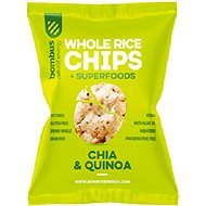 Bombus Chia & Quinoa 60g Rice chips - Healthy Crisps