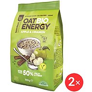 BOMBUS oat BIO energy 2 x 300 g, Apple&Cinnamon - Oatmeal