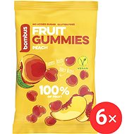 Bombus Fruit Energy Peach gummies 6 x 35 g - Sweets
