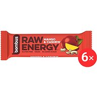 Bombus Raw Energy Mango&Cashew 6 x 50 g - Raw Bar