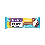 Bombus Coco in Choco Banana 40 g - Raw tyčinka