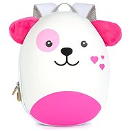 Boppi Tiny Trekker - Pink dog - Children's Backpack