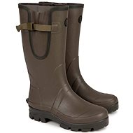 FOX Boots Neoprene Lined Camo/Khaki Rubber Boot 41 (UK7) - Wellies
