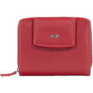 Braun Büffel Golf Rfid zip wallet with 12 card slots, red - Wallet