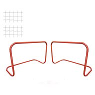 Sedco Floorball goal set, 2pcs, 90 × 60 cm, net orange - Floorball Goal