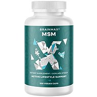 BrainMax MSM 800 mg 200 kapslí - Kloubní výživa